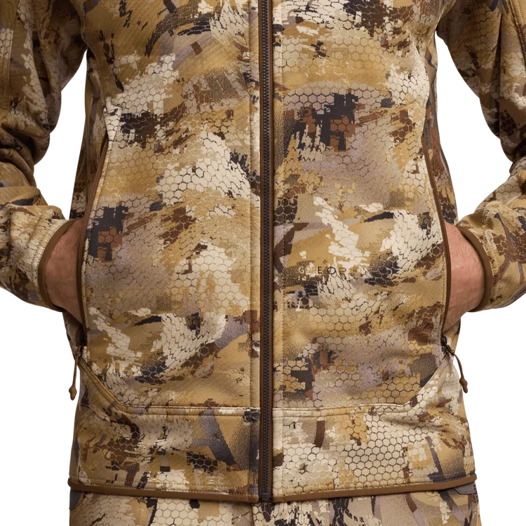 Alpha Fleece Hooded Jacket - Optifade Marsh