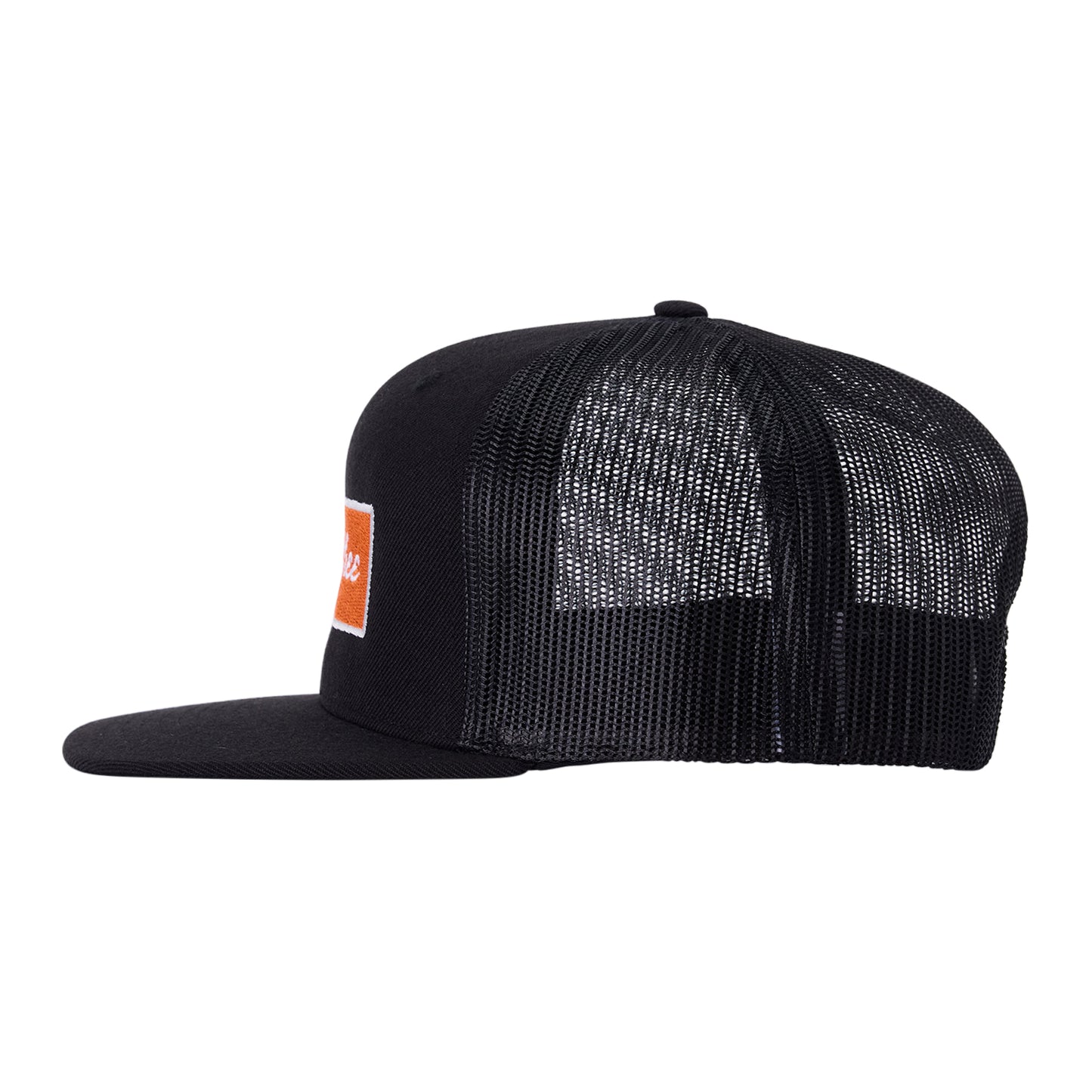 Tanglefree Black Wool Flatbill Hat