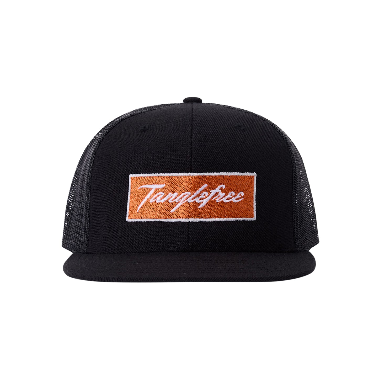 Tanglefree Black Wool Flatbill Hat