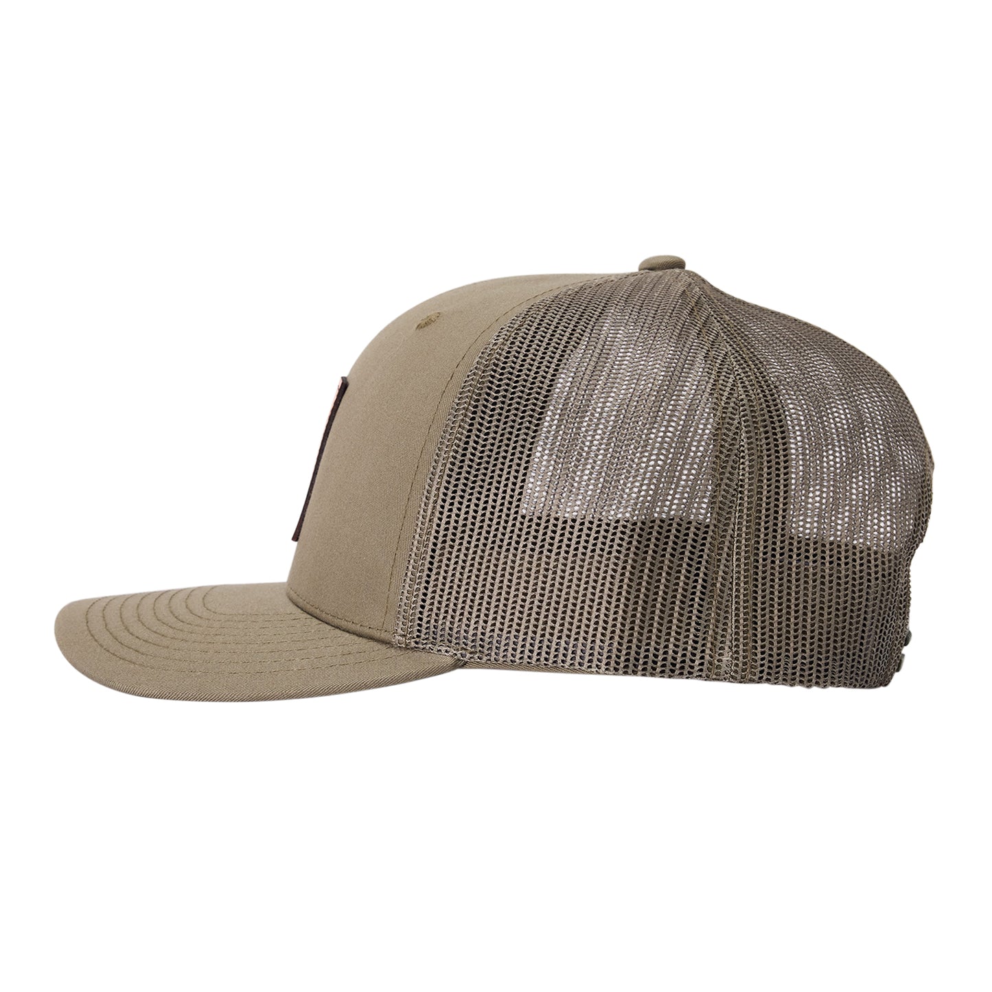 Tanglefree Leather Patch Trucker Hat