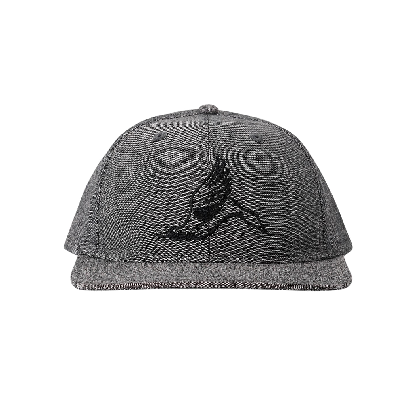 Tanglefree Dark Charcoal Flatbill Hat