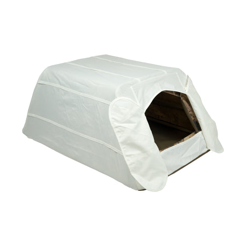 Dog Blind Snow Cover