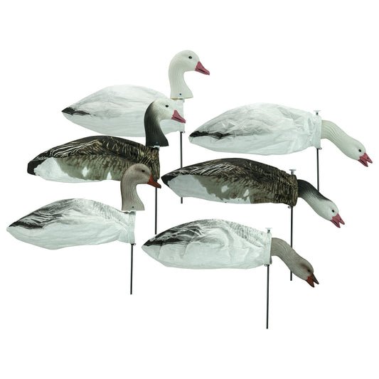 Slammer Sock Mixed Goose 50 Pack - 3D Heads / Pre-Assembled