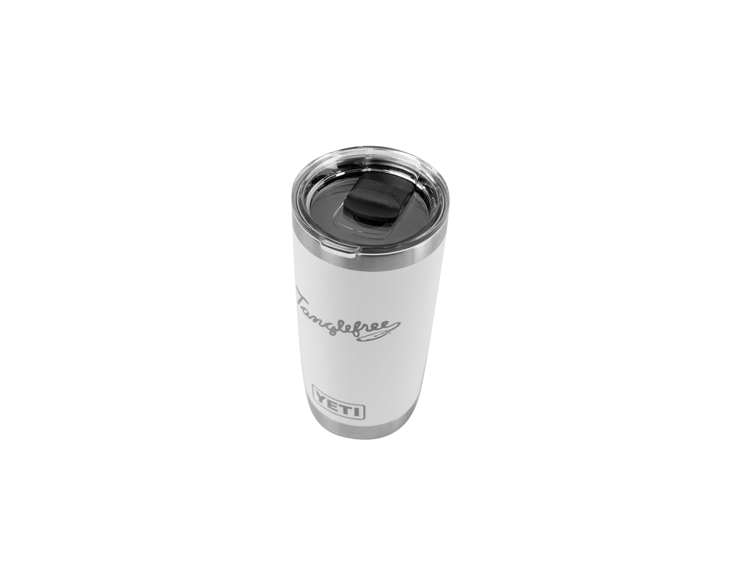 Tanglefree Engraved 50th Anniversary 20 oz Yeti Tumbler - White