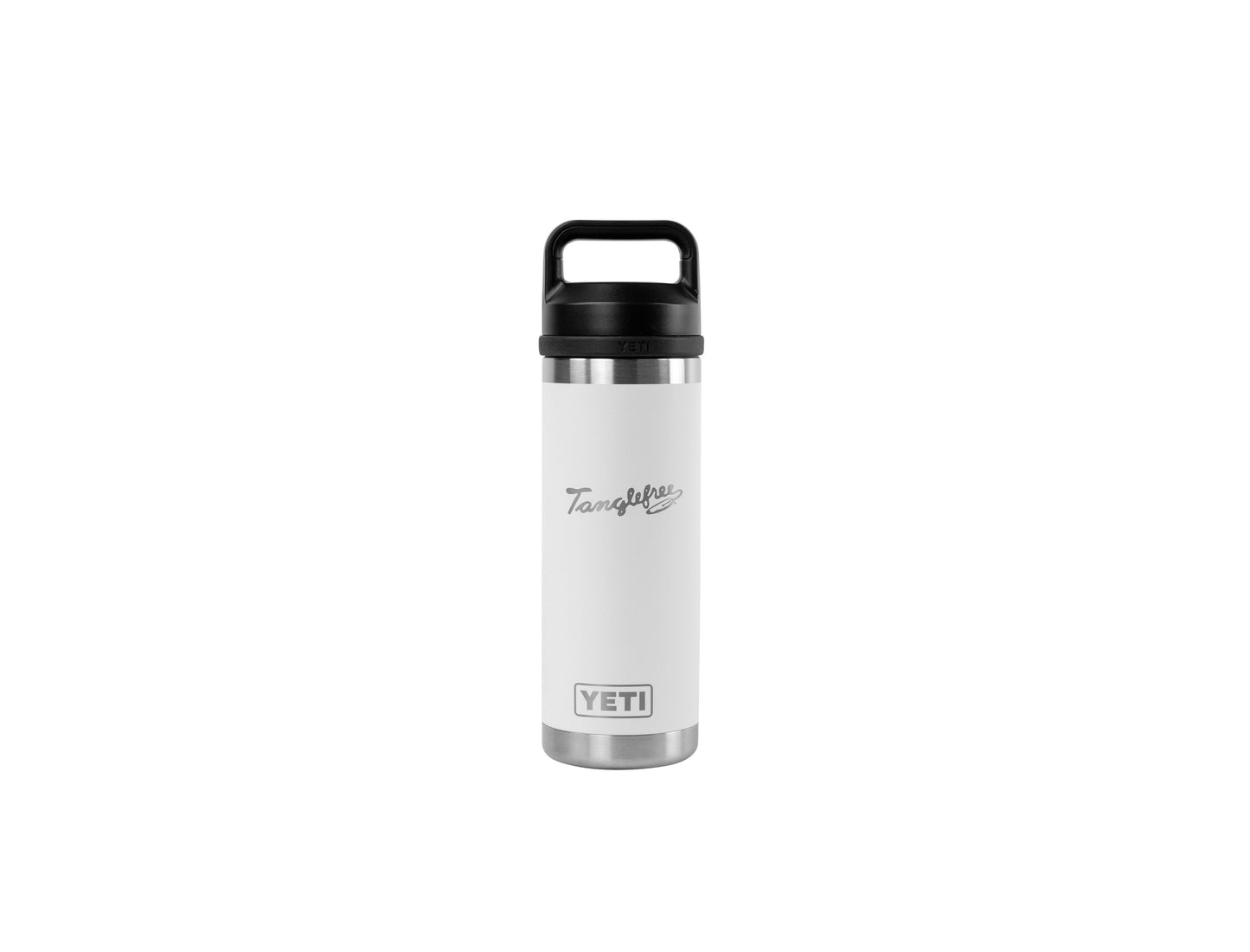 Tanglefree Engraved 50th Anniversary 18 oz Yeti Chug - White