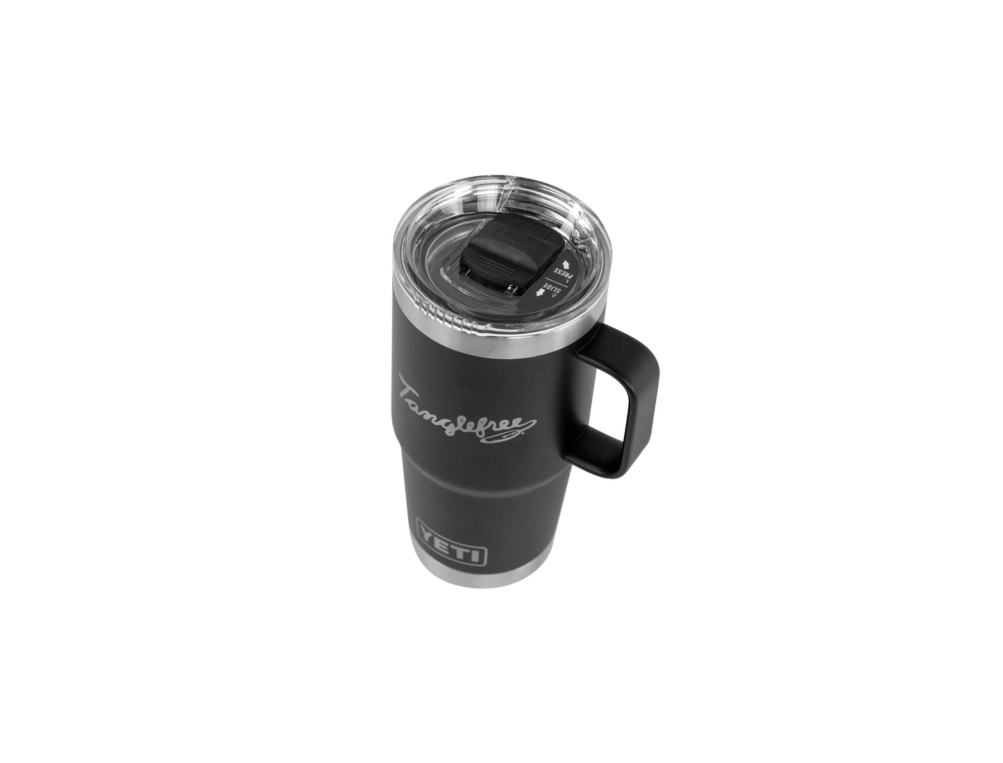 Tanglefree Engraved 50th Anniversary 20 oz Yeti Travel Mug - Black