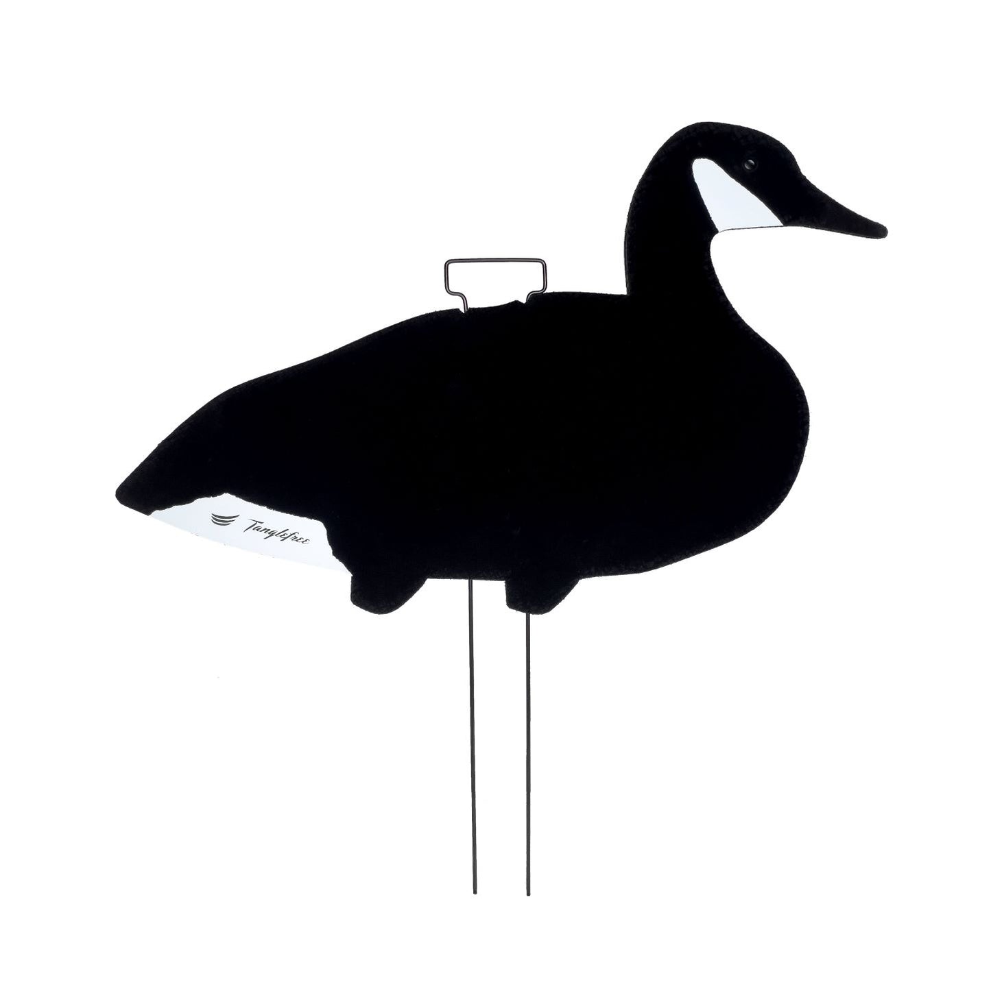 Fully Flocked Black and White Canada Skinny Decoys (12 Pack)