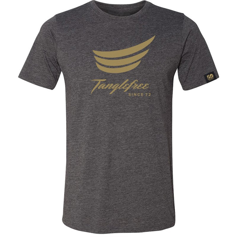 Tanglefree 50th Anniversary Since 72 Logo T