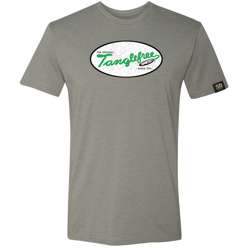 Tanglefree 50th Anniversary Vintage Distressed Logo T