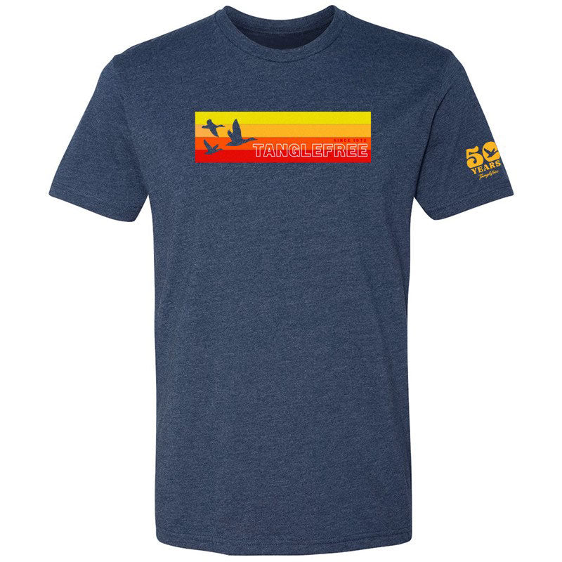 Tanglefree 50th Anniversary Retro Banner T