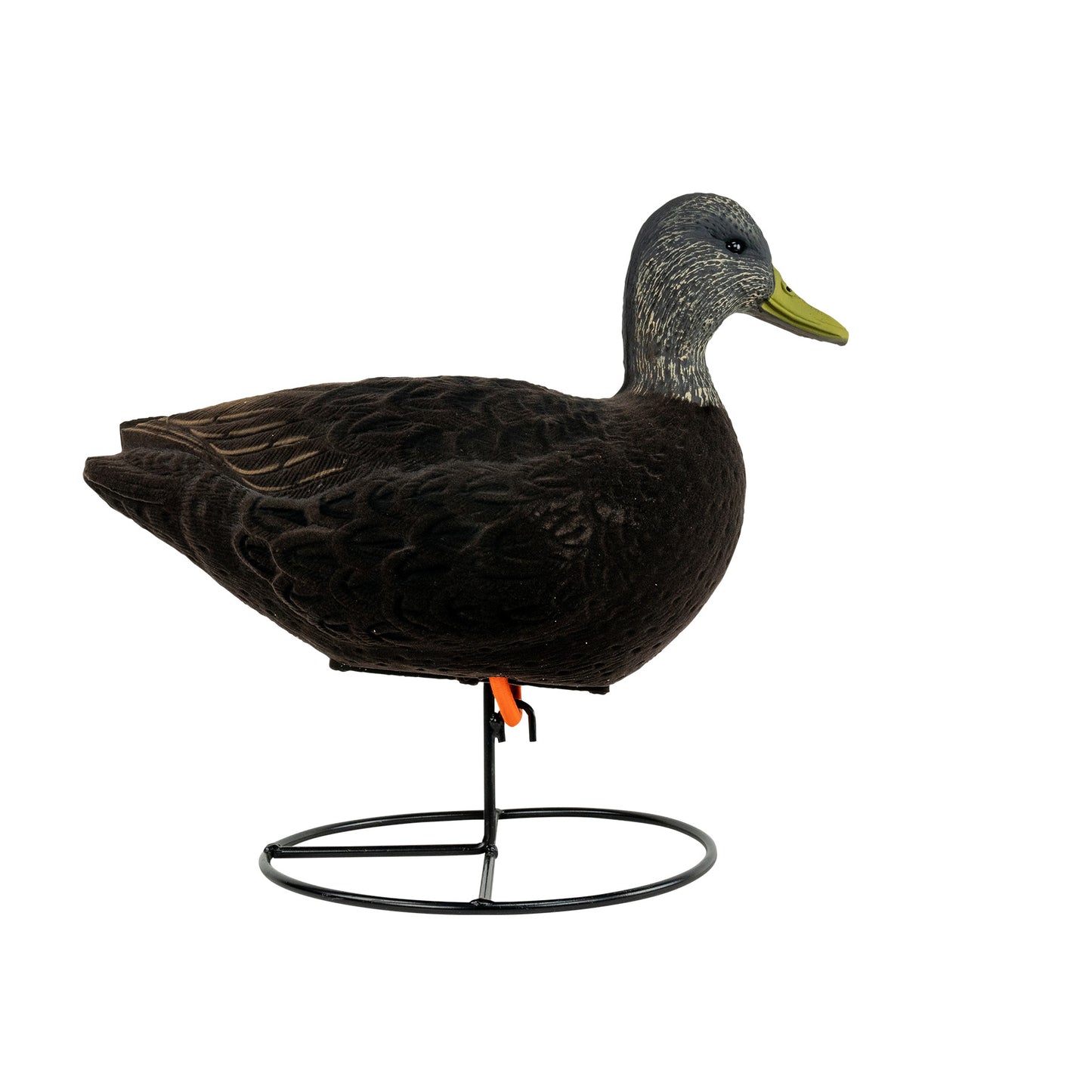 Flight Fully Flocked Full Body Black Duck