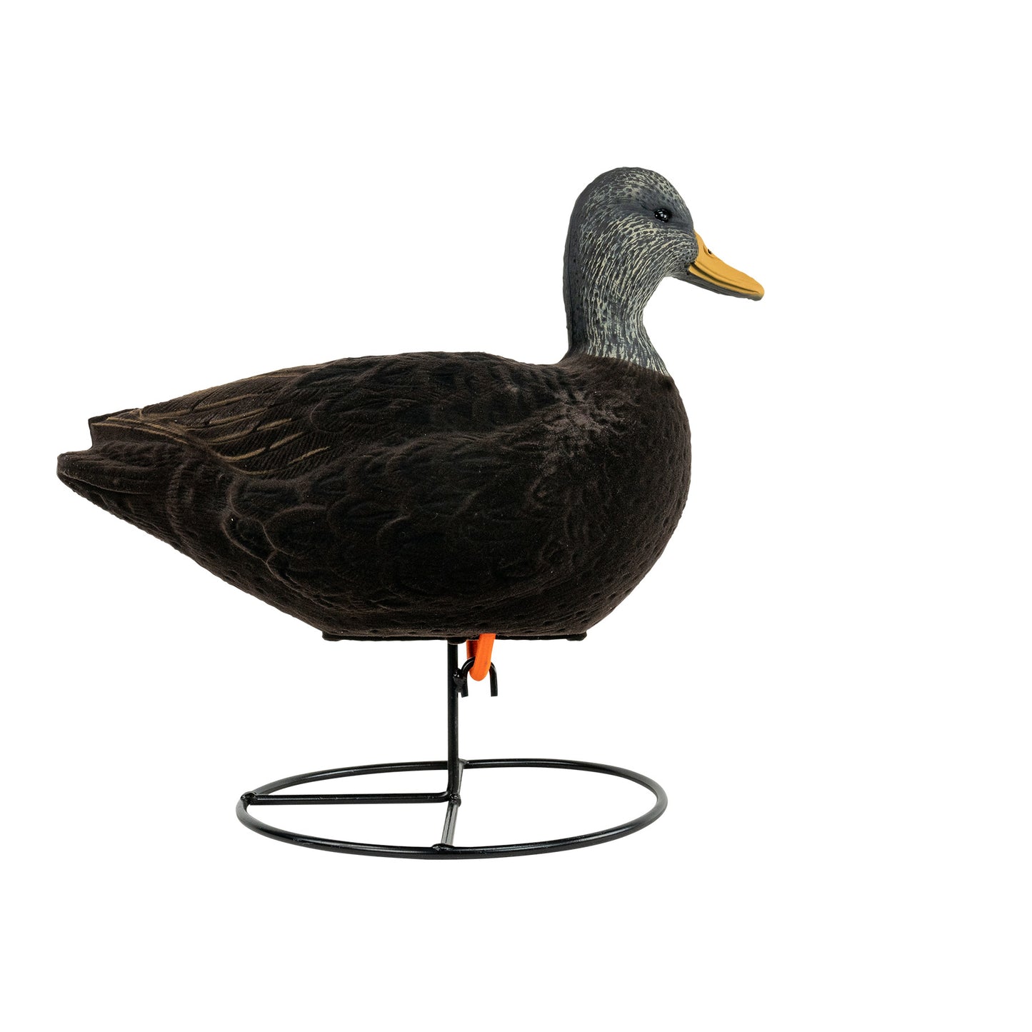 Flight Fully Flocked Full Body Black Duck