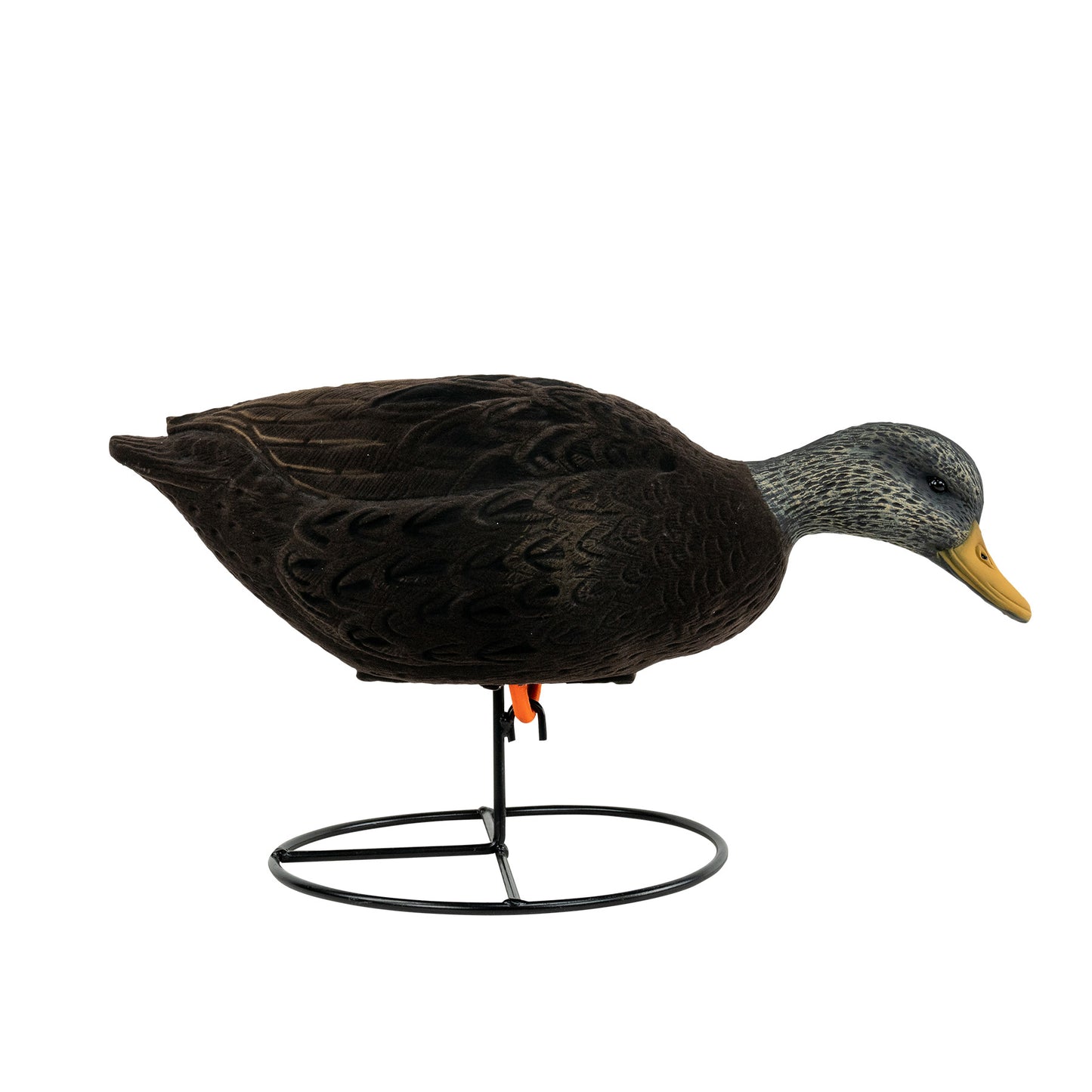 Flight Fully Flocked Full Body Black Duck