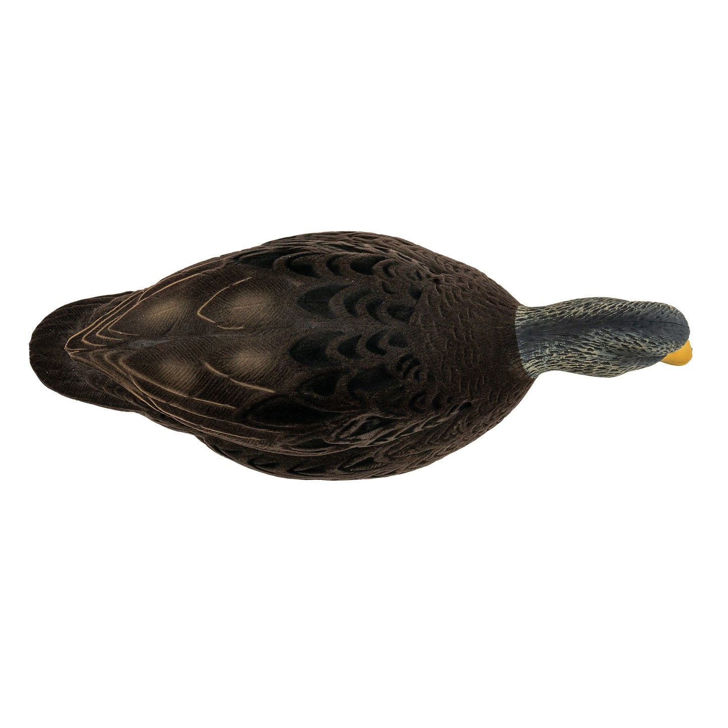 Flight Fully Flocked Full Body Black Duck