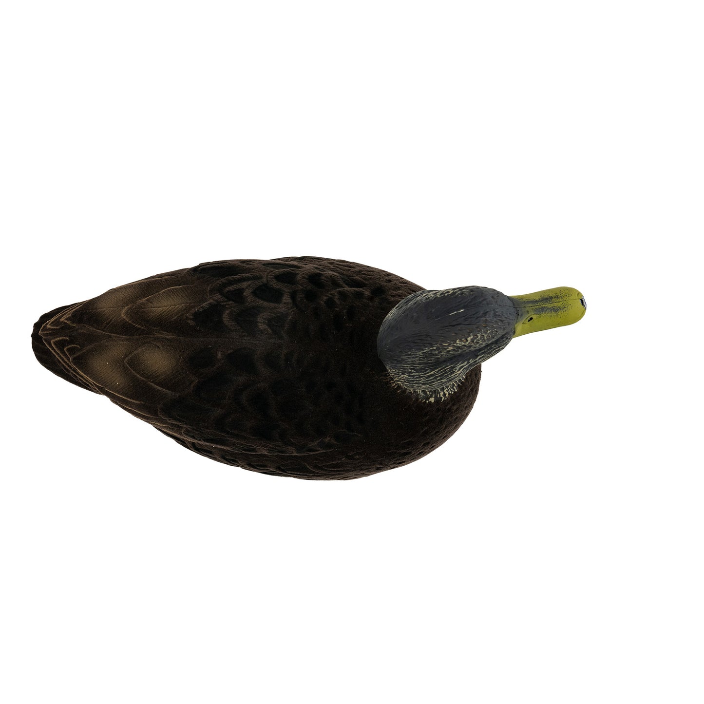 Flight Fully Flocked Full Body Black Duck