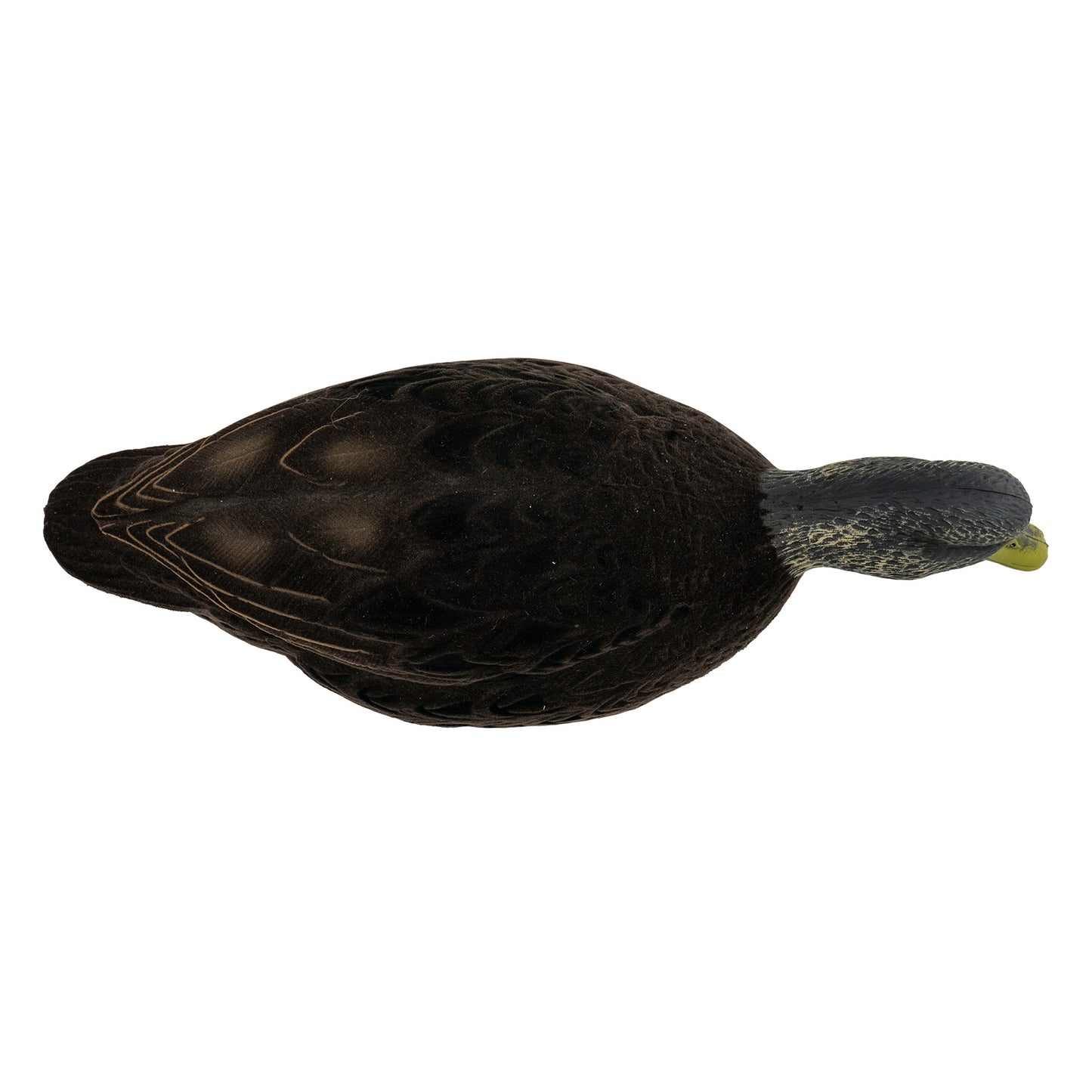 Flight Fully Flocked Full Body Black Duck