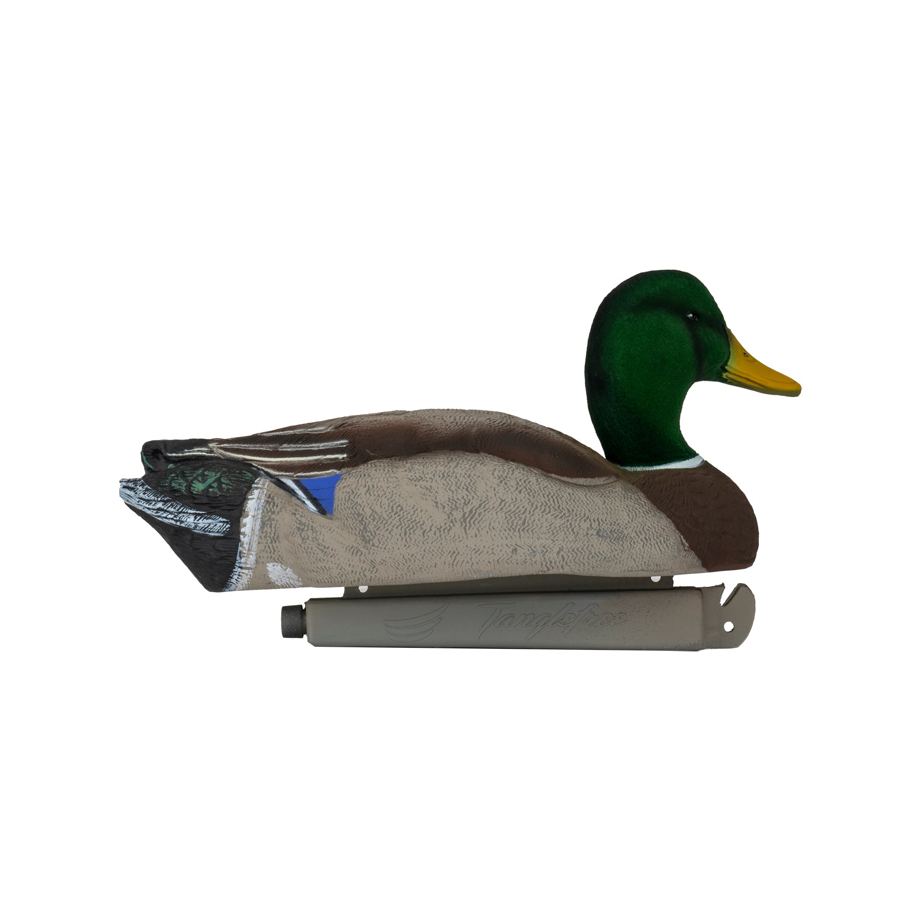 Mallard drake decoy side angle image