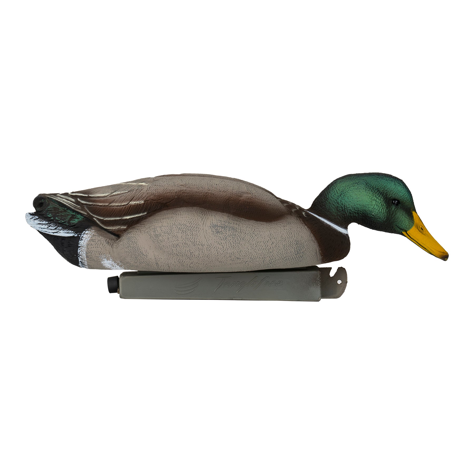 Mallard drake decoy side angle image