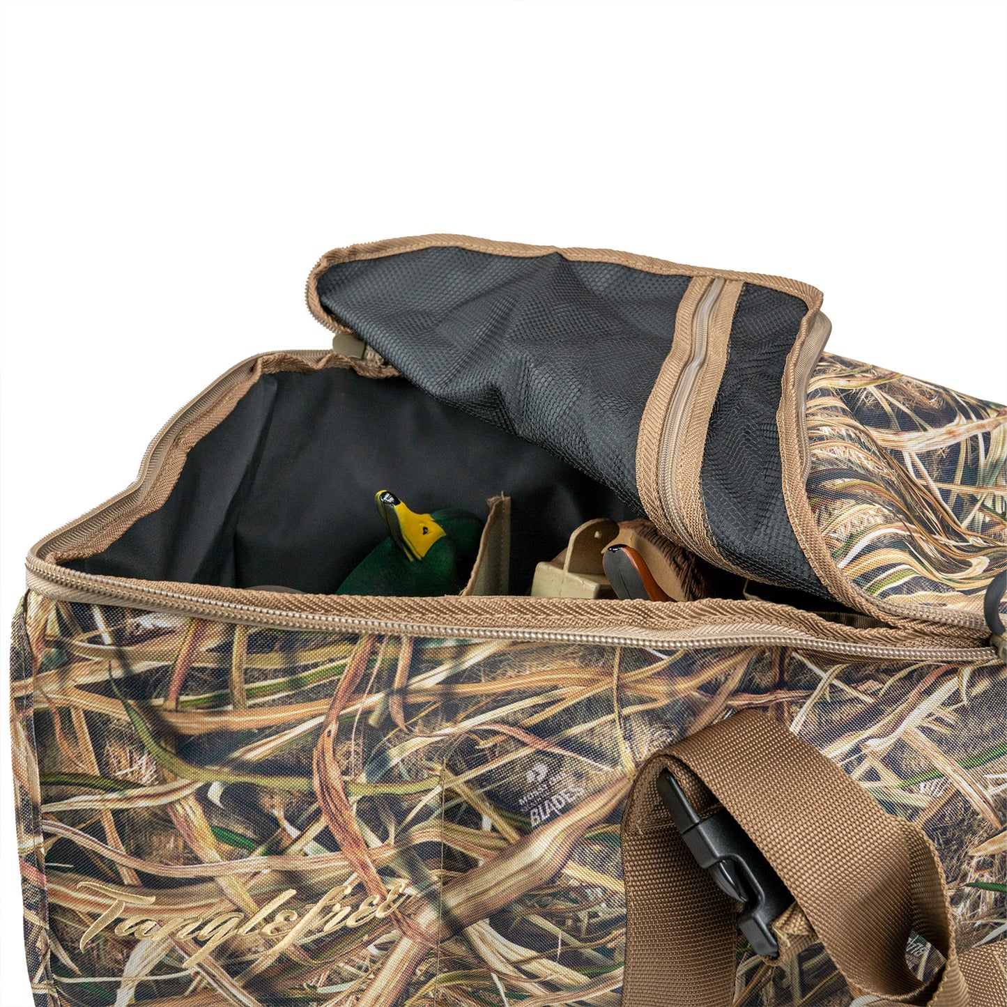 Deluxe 12 Slot Duck Decoy Bag – Shadow Grass Blades