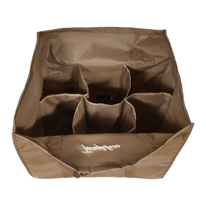 Six Slot Open Top Full Body Goose Decoy Bag - Dirt