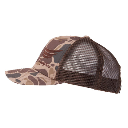 Duck Camo Hat - Bark