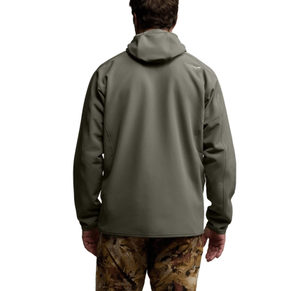 Sitka Alpha Fleece Hooded Jacket - Bark Brown