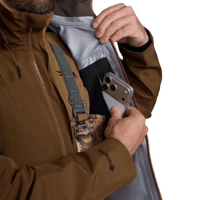 Sitka Delta Wading Jacket - Cattail Brown