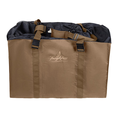 Six Slot Full Body Goose Bag with Nylon Top - Dirt