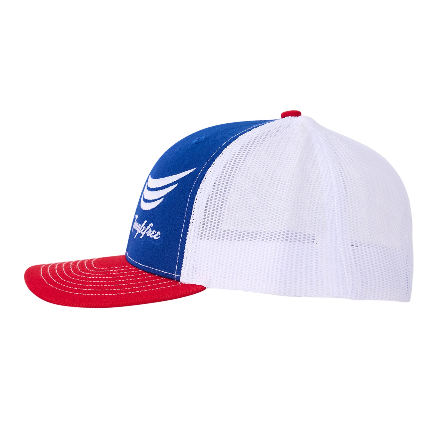 Tanglefree Trucker Hat Red White & Blue