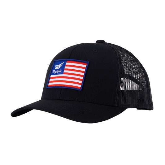 Tanglefree Flag Patch Trucker Hat