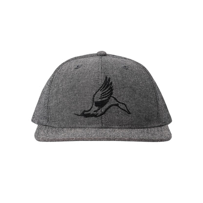 Tanglefree Dark Charcoal Flatbill Hat