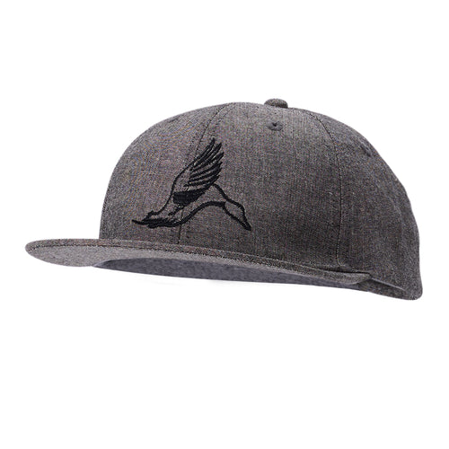 Tanglefree Dark Charcoal Flatbill Hat