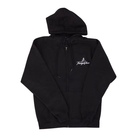 Tanglefree Full Zip Hoody - Black