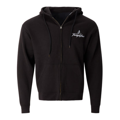 Tanglefree Full Zip Hoody - Black