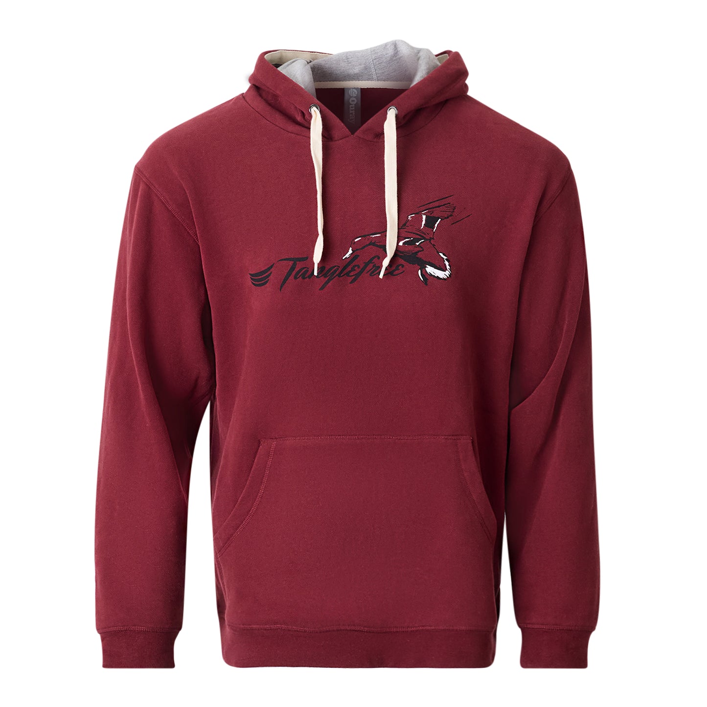 Tanglefree Duck Hoody - Oxblood