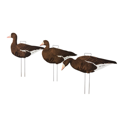 Fully Flocked Specklebelly Skinny Decoys 12-Pack