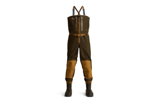 Sitka Delta Zip Wader Earth