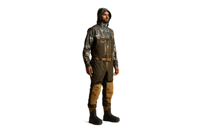 Sitka Delta Zip Wader Earth