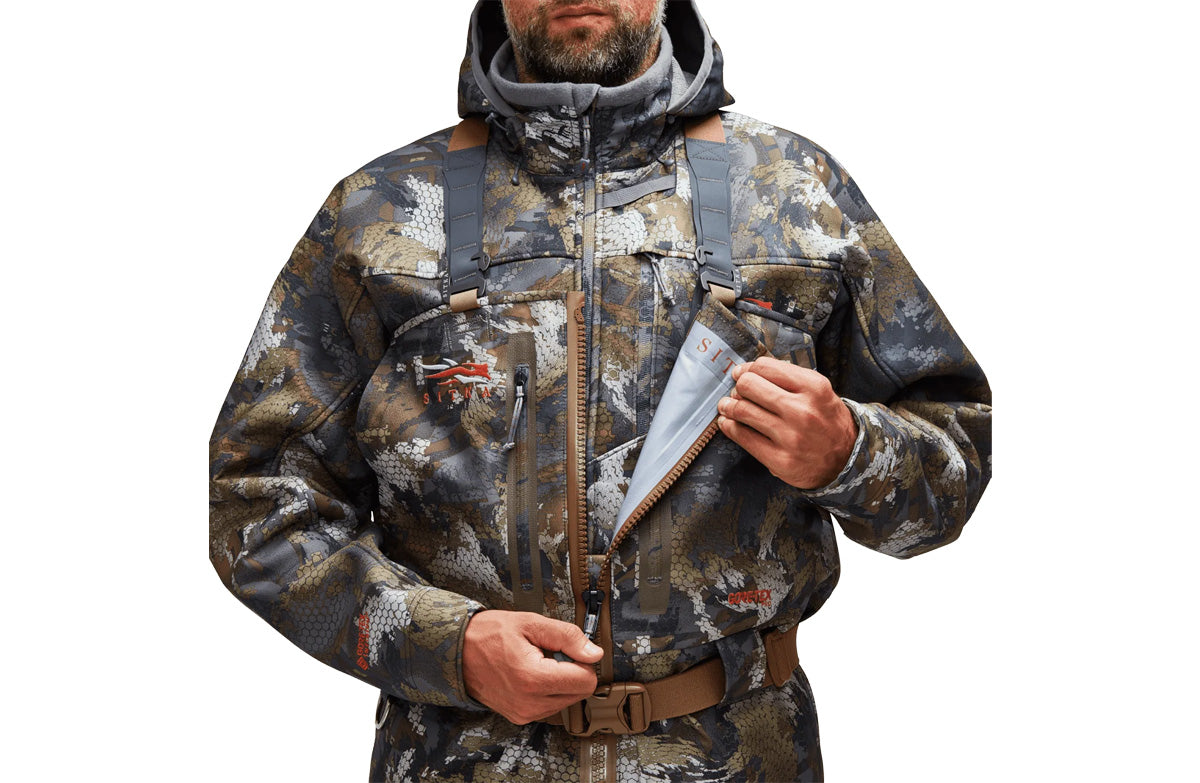 Sitka Delta Zip Wader Optifade Timber