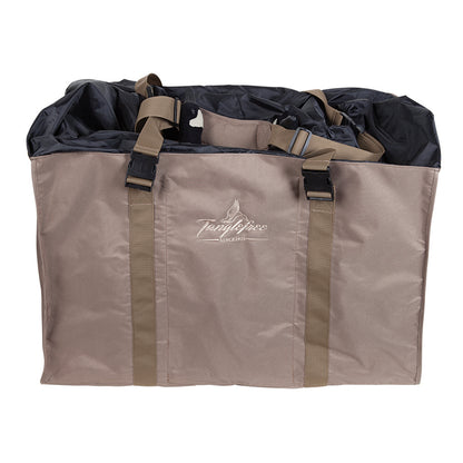 Six Slot Full Body Goose Bag with Nylon Top - Dirt