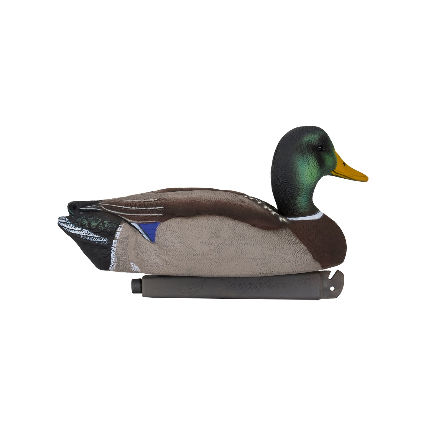 Mallard drake decoy side angle image