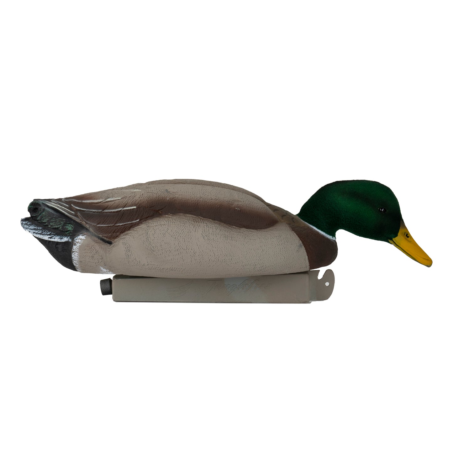 Mallard drake decoy side angle image