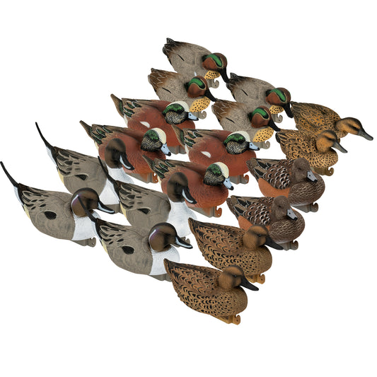 Flight Series Puddle Duck Decoy Combo 18 Pack
