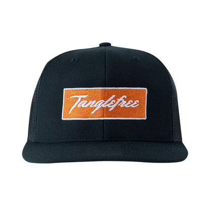 Tanglefree Black Wool Flatbill Hat